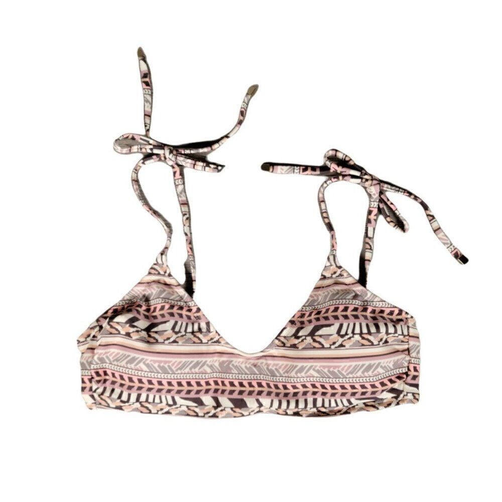 Xhilaration Juniors' Tie Bralette Bikini Top Sz M
